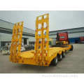 Good 3 Axle Lowbed Dump Semi Trailer Truck